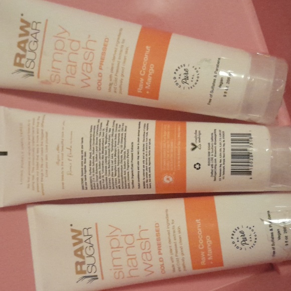 Raw Sugar Simply Hand Wash Coconut Mango - Picture 2 of 2